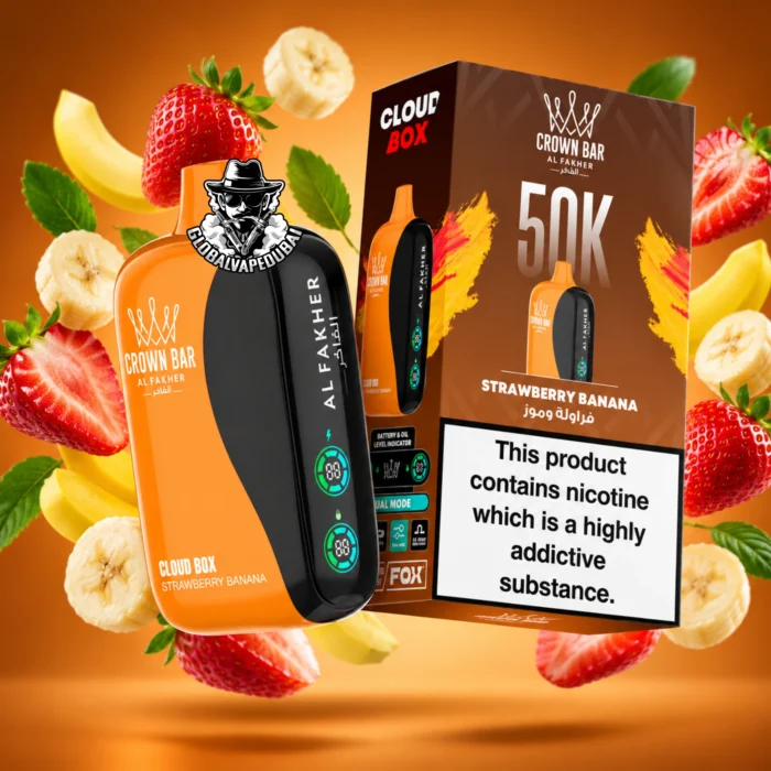 Al Fakher Crown Bar Cloud Box 50000 Puffs 20MG Disposable Vape in Dubai Uae - Image 27