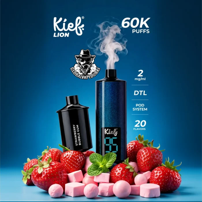 Kief Lion 60000 Puffs 2MG Disposable Vape In Dubai Uae - Image 14