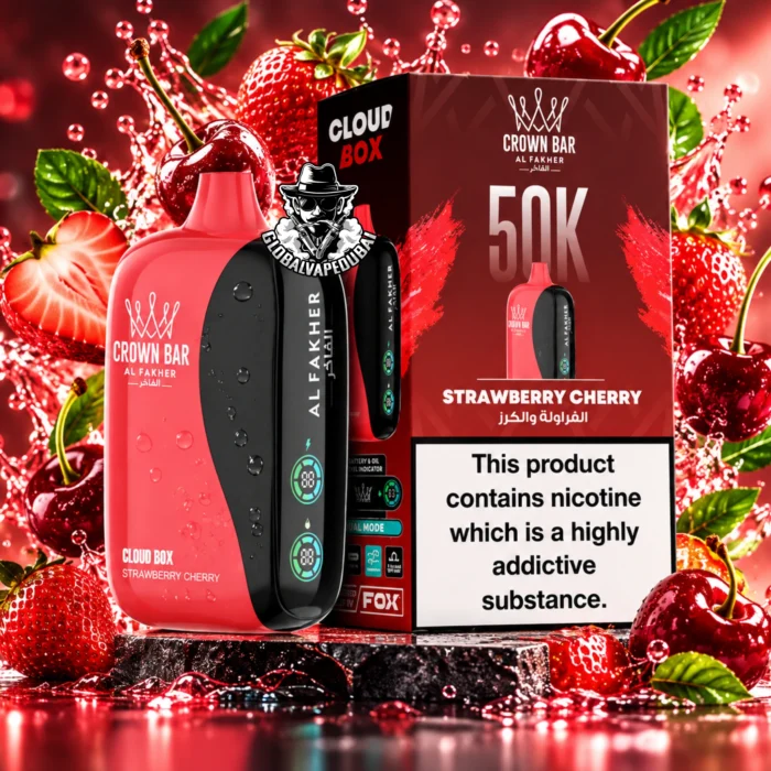 Al Fakher Crown Bar Cloud Box 50000 Puffs 20MG Disposable Vape in Dubai Uae - Image 28