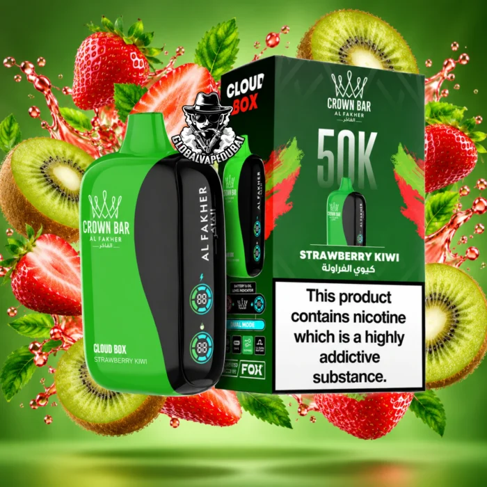 Al Fakher Crown Bar Cloud Box 50000 Puffs 20MG Disposable Vape in Dubai Uae - Image 30