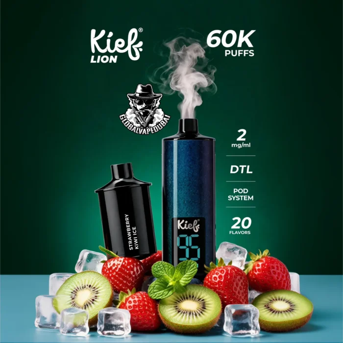 Kief Lion 60000 Puffs 2MG Disposable Vape In Dubai Uae - Image 16