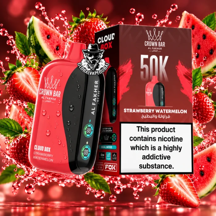 Al Fakher Crown Bar Cloud Box 50000 Puffs 20MG Disposable Vape in Dubai Uae - Image 31