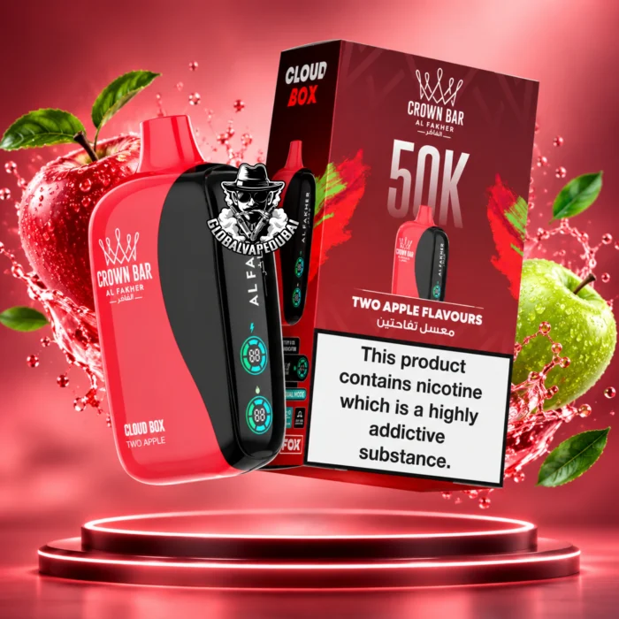 Al Fakher Crown Bar Cloud Box 50000 Puffs 20MG Disposable Vape in Dubai Uae - Image 32