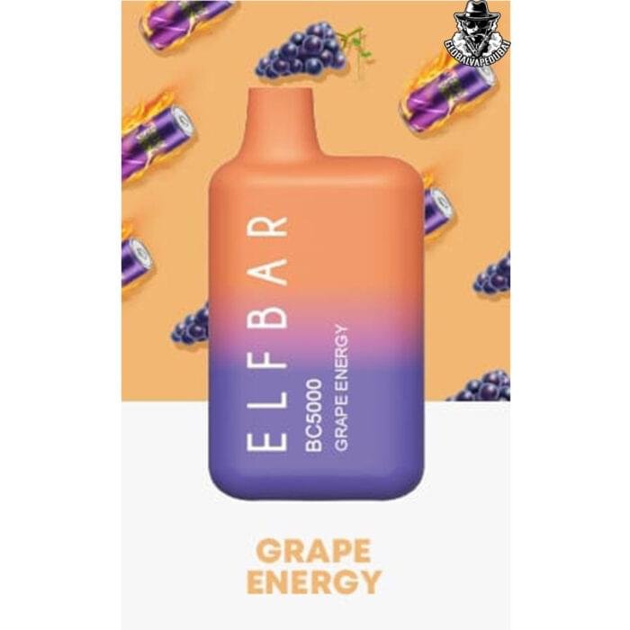 Grape-Energy ELF Bar Disposable 5000 Puffs Vape - Image 26