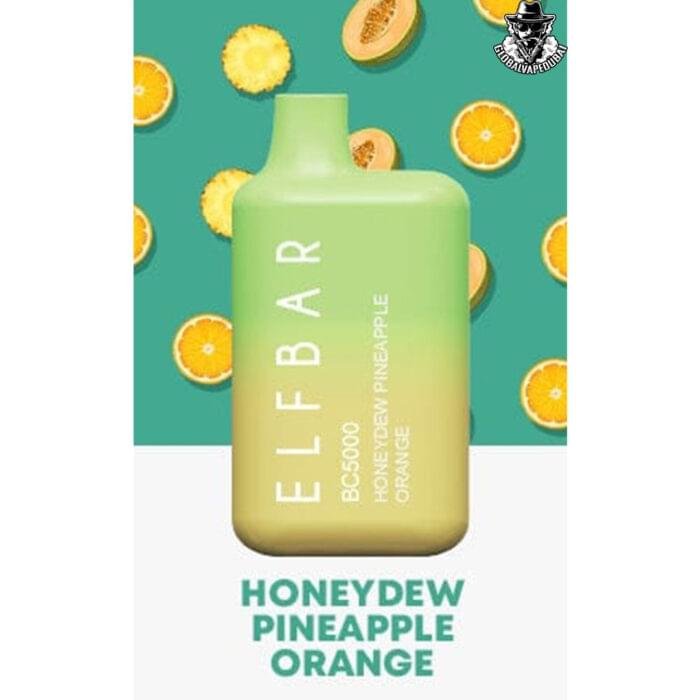 Honeydaw-Pineapple-Orange ELF Bar Disposable 5000 Puffs Vape - Image 17