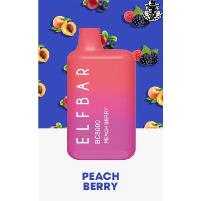 Peach-Berry ELF Bar Disposable 5000 Puffs Vape - Image 7