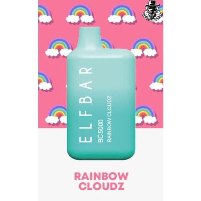 Rainbow-Cloudz ELF Bar Disposable 5000 Puffs Vape - Image 6