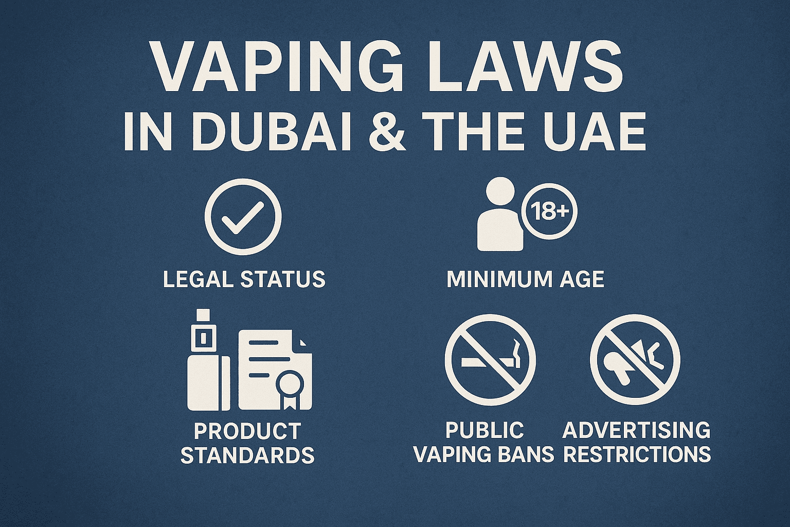 Vaping Laws and regulations in Dubai 2025