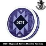 DZRT Highland Berries 10MG Nicotine Pouches in UAE