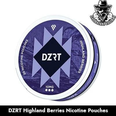 DZRT Highland Berries 10MG Nicotine Pouches in UAE