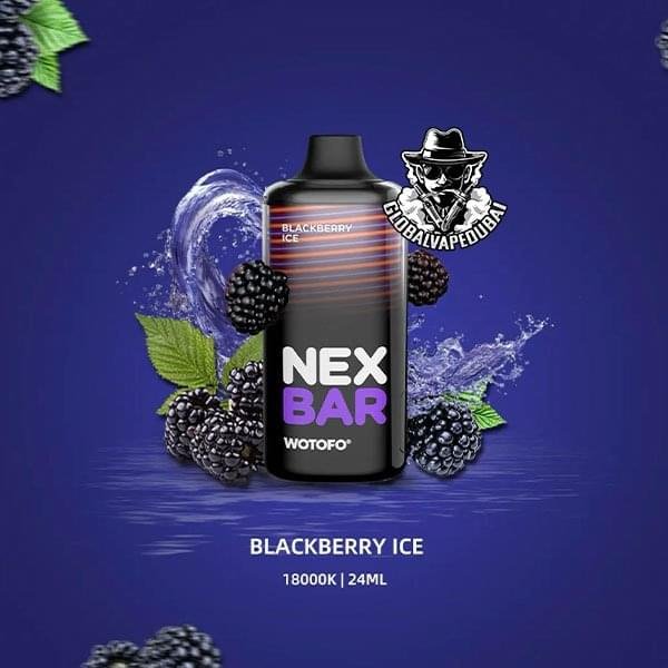 Blueberry-Ice Wotofo Nexbar Disposable 18000 Puffs Vape Available in Dubai Uae - Image 2